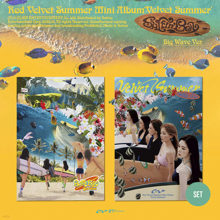 [PREVENTA] RED VELVET - VELVET SUMMER (Big Wave Version) 4