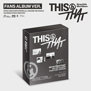 [PREVENTA] STRAY KIDS - THIS & THAT (Fans Album Version)