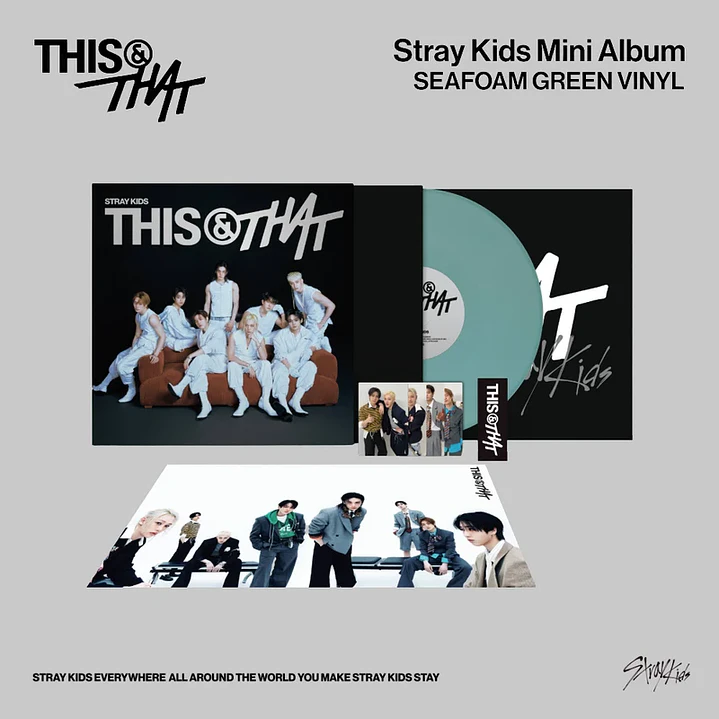 [PREVENTA] STRAY KIDS - THIS & THAT (Seafoam Green LP Version) 1