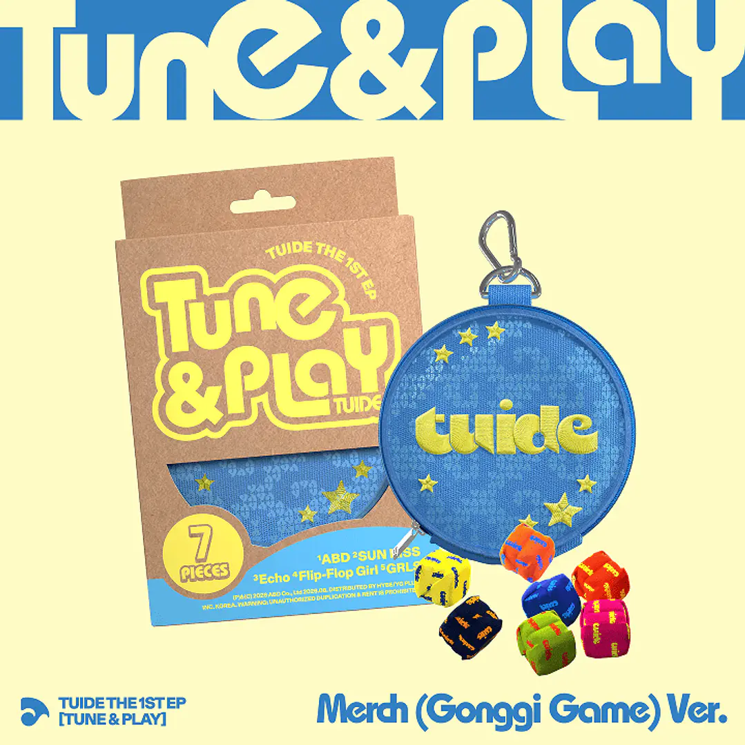 [PREVENTA] TUIDE - TUNE & PLAY (Gonggi Game Version) 1