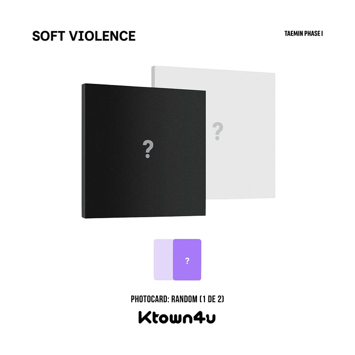 [PREVENTA] TAEMIN - PHASE I: Soft Violence (Photobook Version) 3