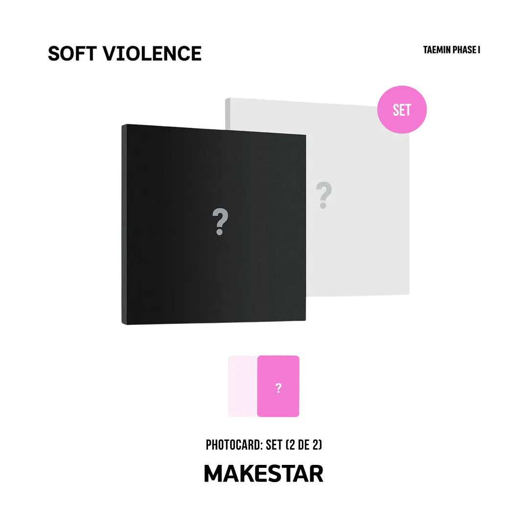 [PREVENTA] TAEMIN - PHASE I: Soft Violence (Photobook Version) 11