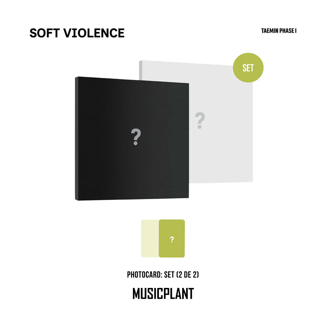 [PREVENTA] TAEMIN - PHASE I: Soft Violence (Photobook Version) 12