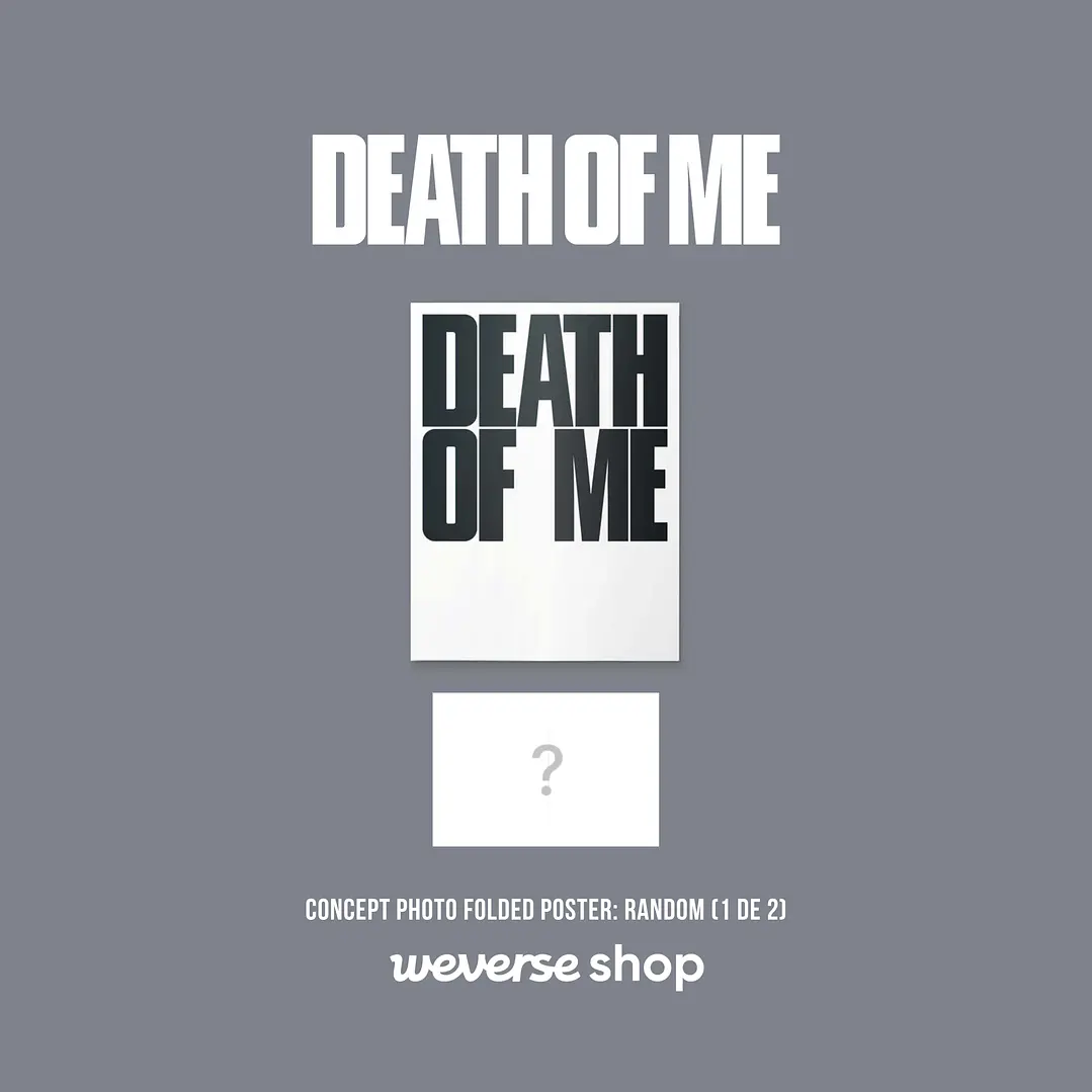 [PREVENTA] EVAN - DEATH OF ME (Weverse Album Version) 2