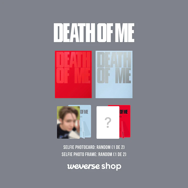 [PREVENTA] EVAN - DEATH OF ME (Photobook Version) 2