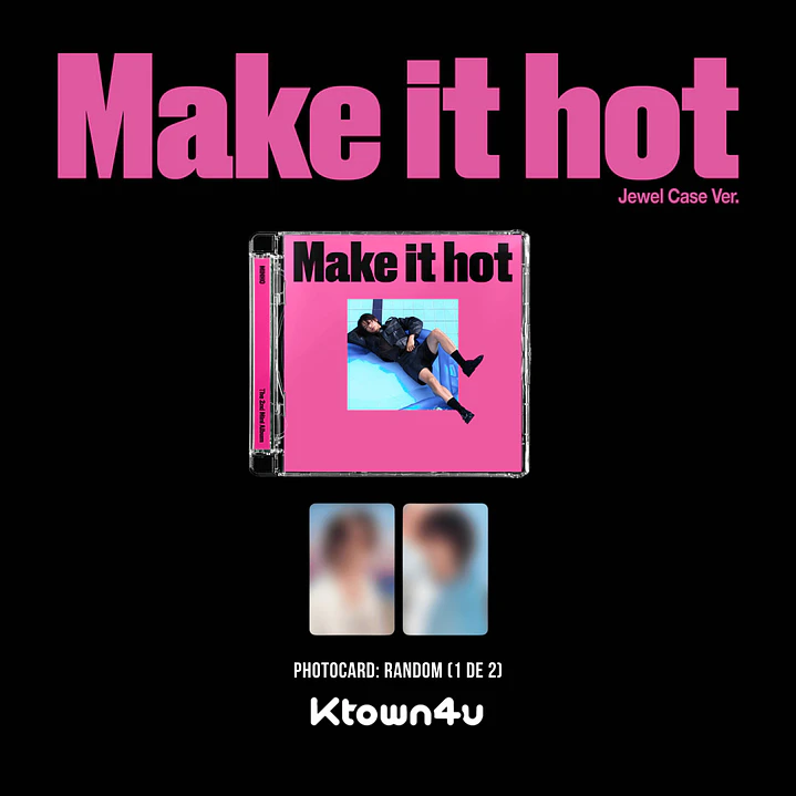 [PREVENTA] MINHO - MAKE IT HOT (Jewel Case Version) 2