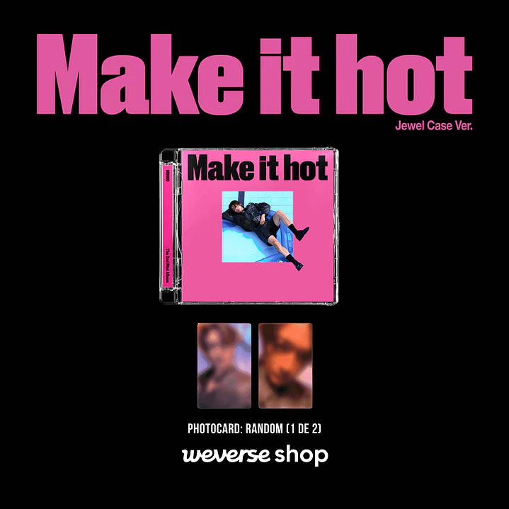 [PREVENTA] MINHO - MAKE IT HOT (Jewel Case Version) 4