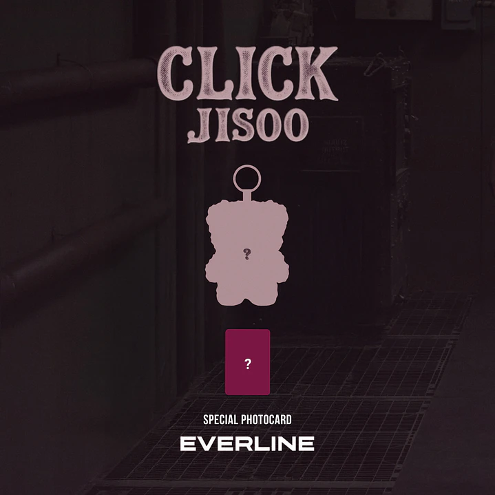 [PREVENTA] JISOO - CLICK (CLICK BABY BEAR NFC Version) 2