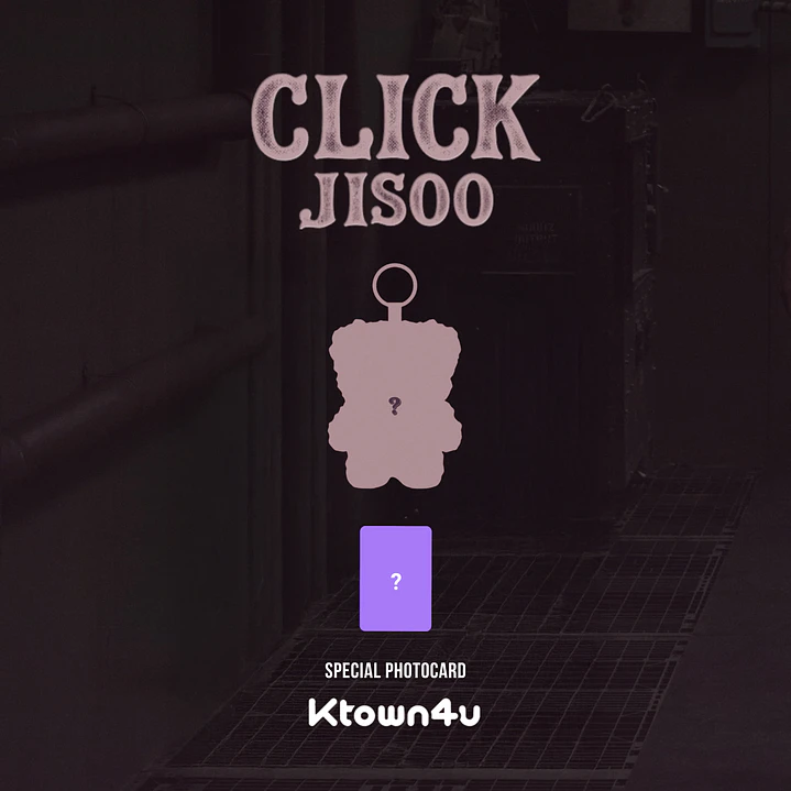 [PREVENTA] JISOO - CLICK (CLICK BABY BEAR NFC Version) 3