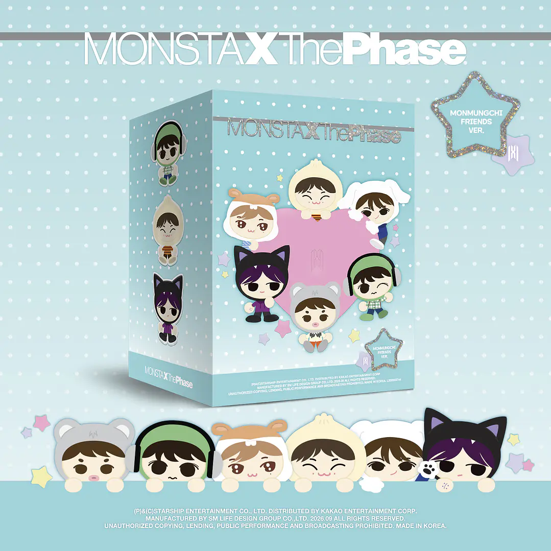 [PREVENTA] MONSTA X - THE PHASE (MONMUNGCHI FRIENDS Version) 1
