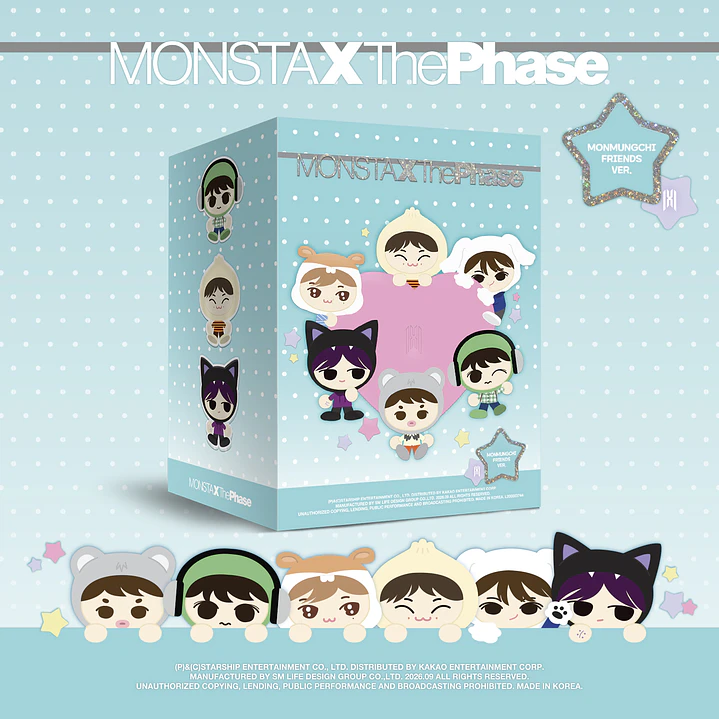 [PREVENTA] MONSTA X - THE PHASE (MONMUNGCHI FRIENDS Version) 1