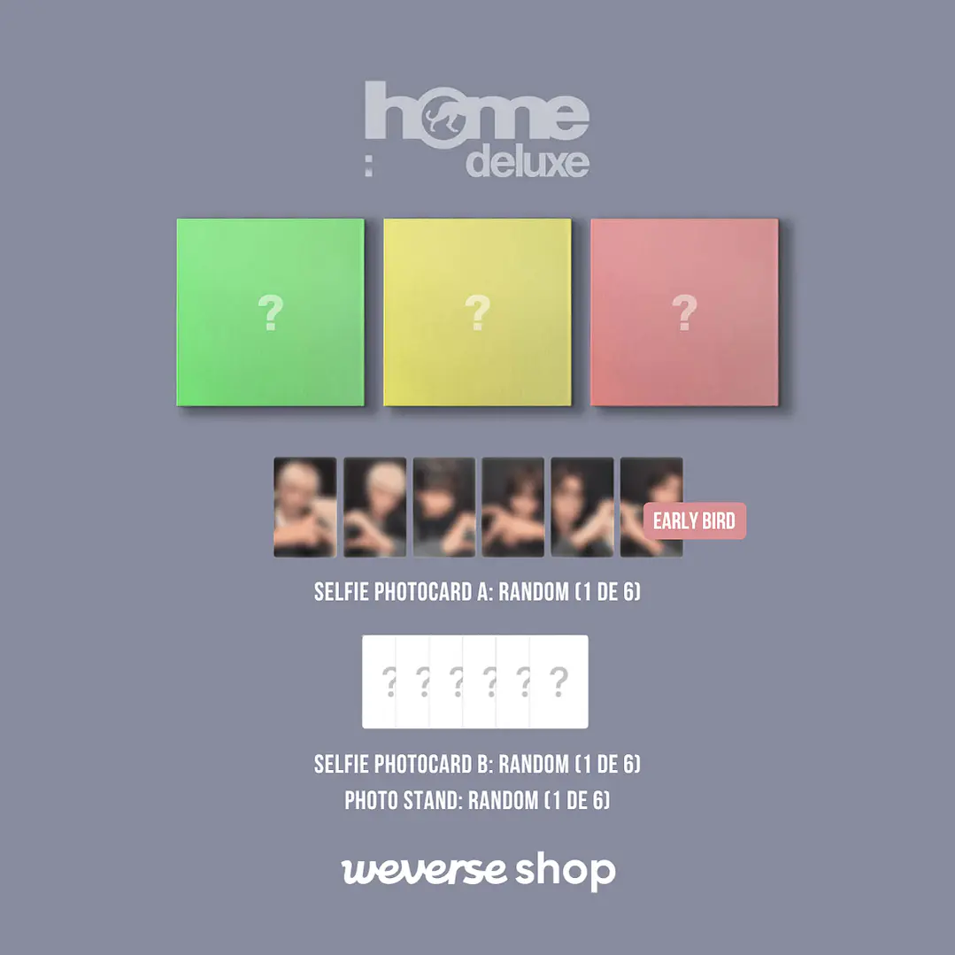 [PREVENTA EARLY BIRD] BOYNEXTDOOR - HOME: DELUXE (Standard Version) 2