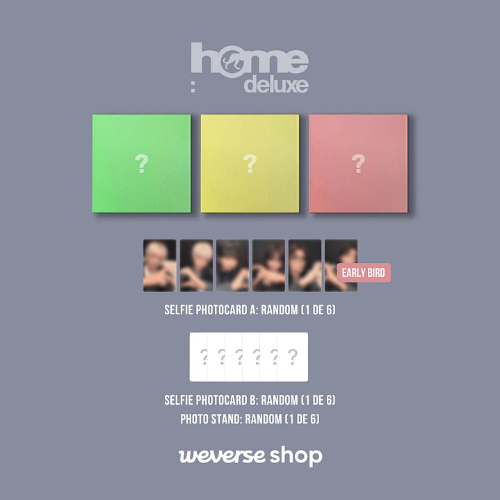 [PREVENTA EARLY BIRD] BOYNEXTDOOR - HOME: DELUXE (Standard Version) 2