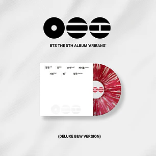 BTS - ARIRANG (Deluxe Vinyl B&W Version)