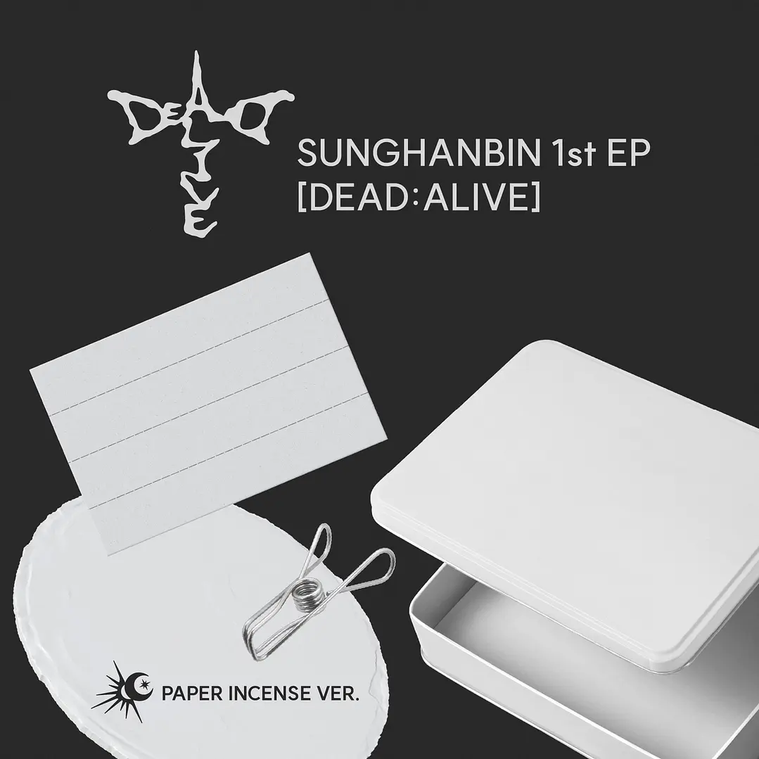 [PREVENTA] SUNG HANBIN (ZEROBASEONE) - DEAD:ALIVE (Paper Incense Version) 1
