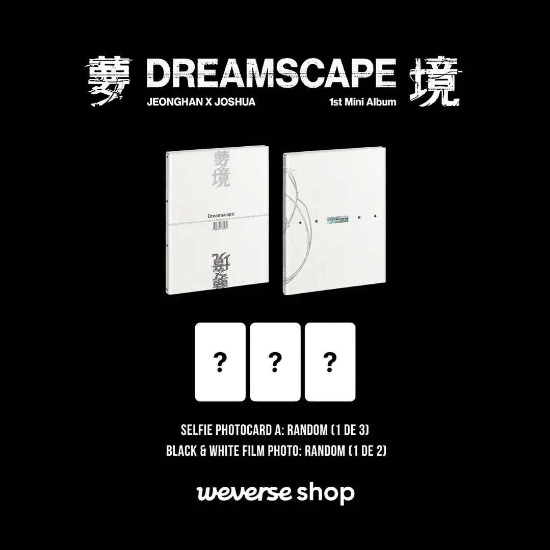 [PREVENTA] JEONGHAN x JOSHUA (SEVENTEEN) - DREAMSCAPE (Photobook Version) 4