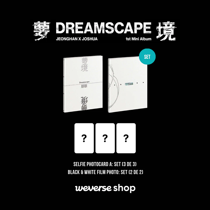 [PREVENTA] JEONGHAN x JOSHUA (SEVENTEEN) - DREAMSCAPE (Photobook Version) 9