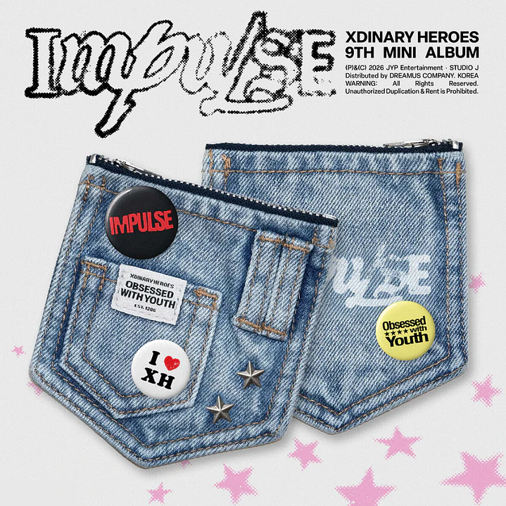 [PREVENTA] Xdinary Heroes - IMPULSE (DENIM POUCH Version) 1