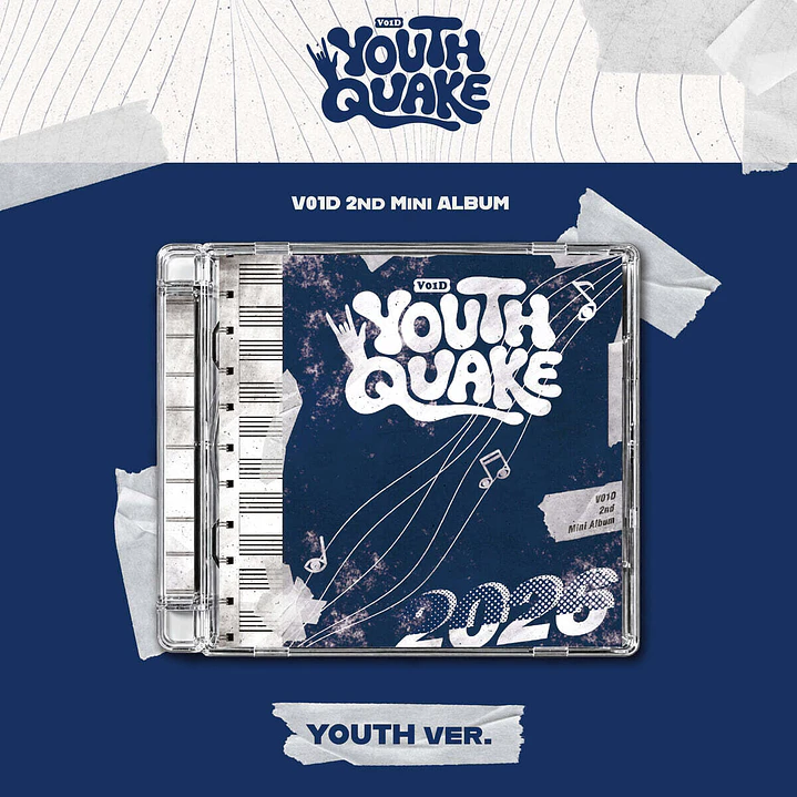 [PREVENTA] V01D - YOUTHQUAKE (Jewel Case Version) 2