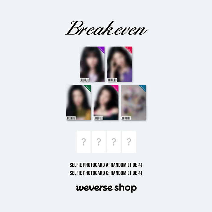 [PREVENTA] ILLIT - BREAK EVEN (GLLIT Version) 2