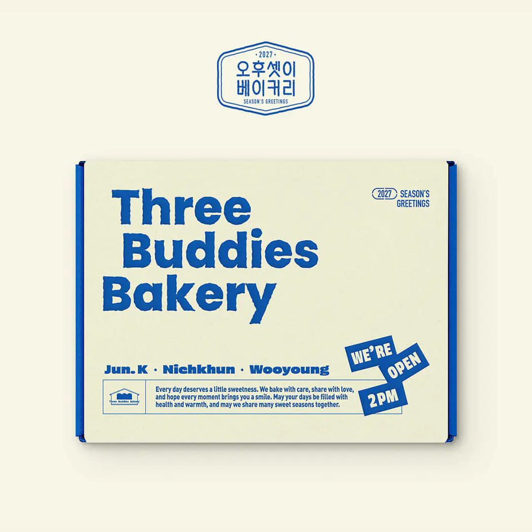 [PREVENTA] 2PM - 2027 SEASON’S GREETINGS [Three Buddies Bakery] 1