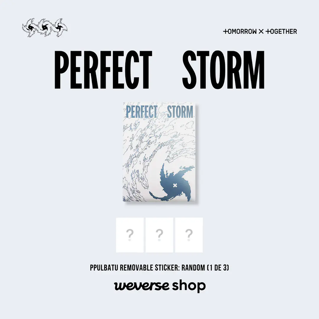[PREVENTA] TXT - PERFECT STORM (Weverse Albums Version) 2