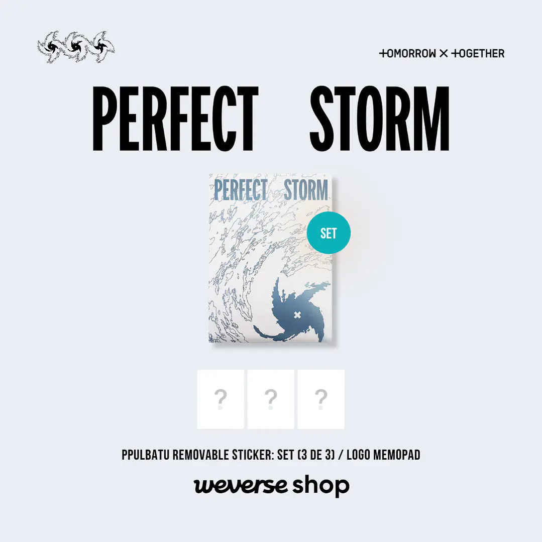 [PREVENTA] TXT - PERFECT STORM (Weverse Albums Version) 4