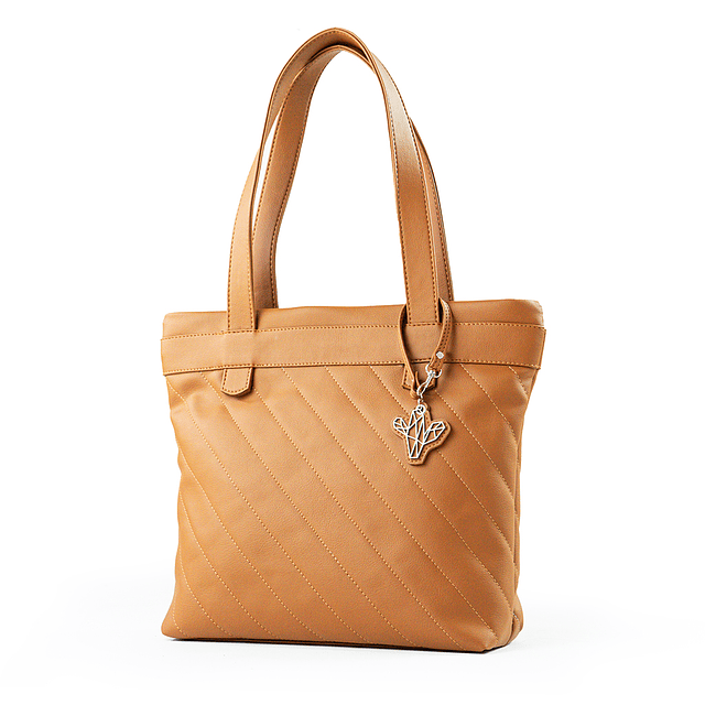 Tote Jade Camel - cuero de cactus vegano