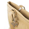 Tote Jade Beige cuero de cactus vegano