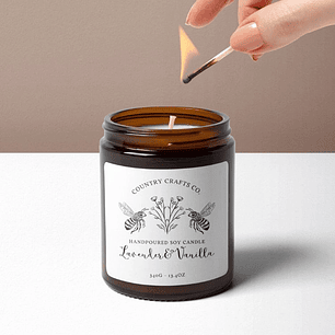 Stickers de Papel Blanco Glossy