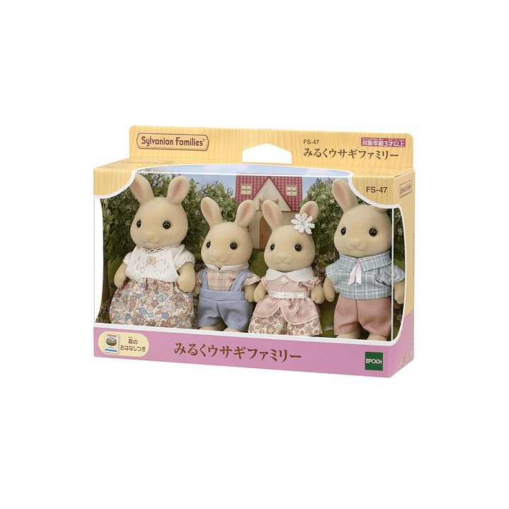 Familia conejo de leche 2