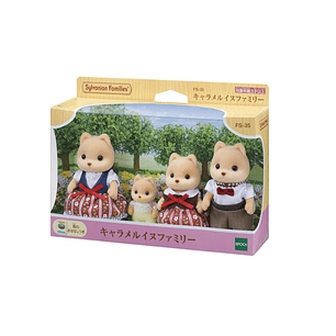 Familia perrito caramelo