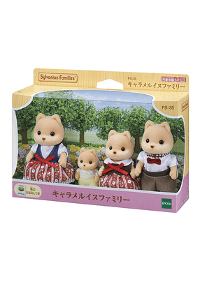 Familia perrito caramelo