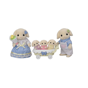 Familia conejo flora