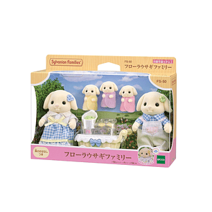 Familia conejo flora