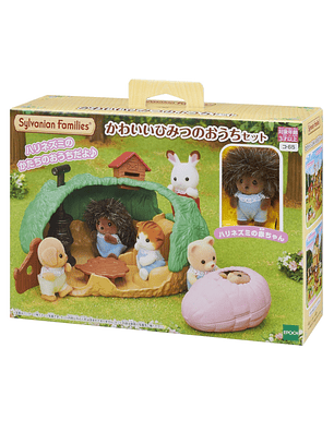 Set bebe erizo con casita