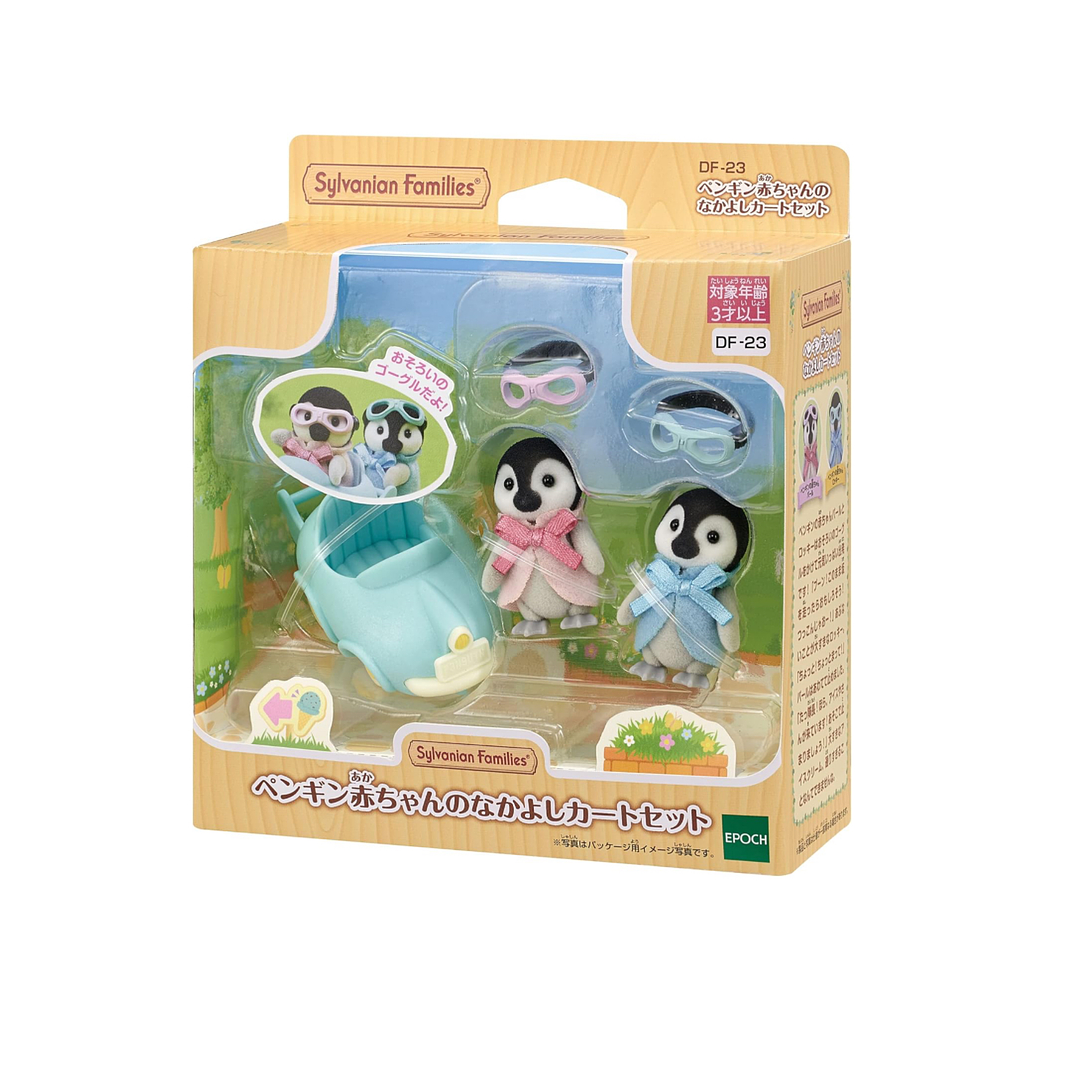 Set pingüinos en carrito 2