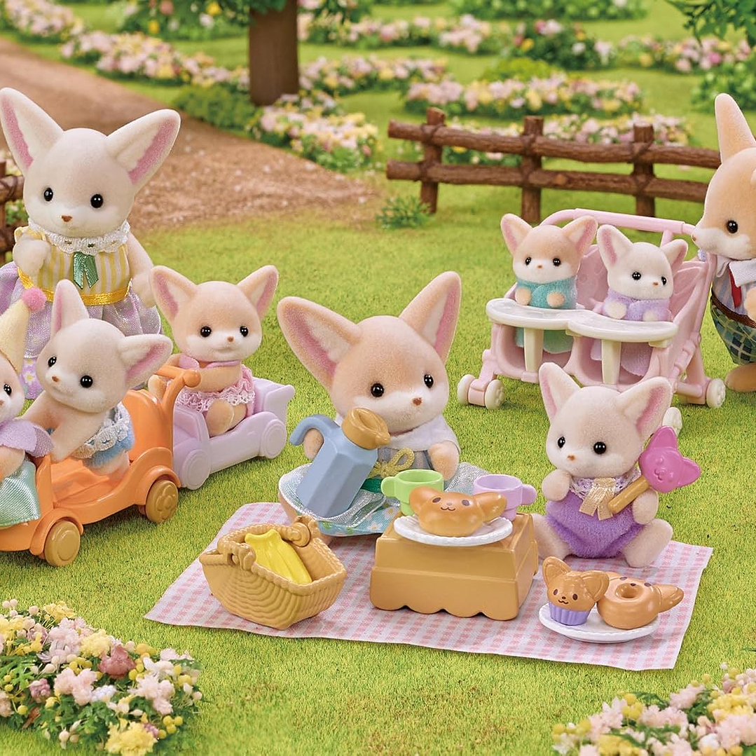 Familia zorro fennec 4