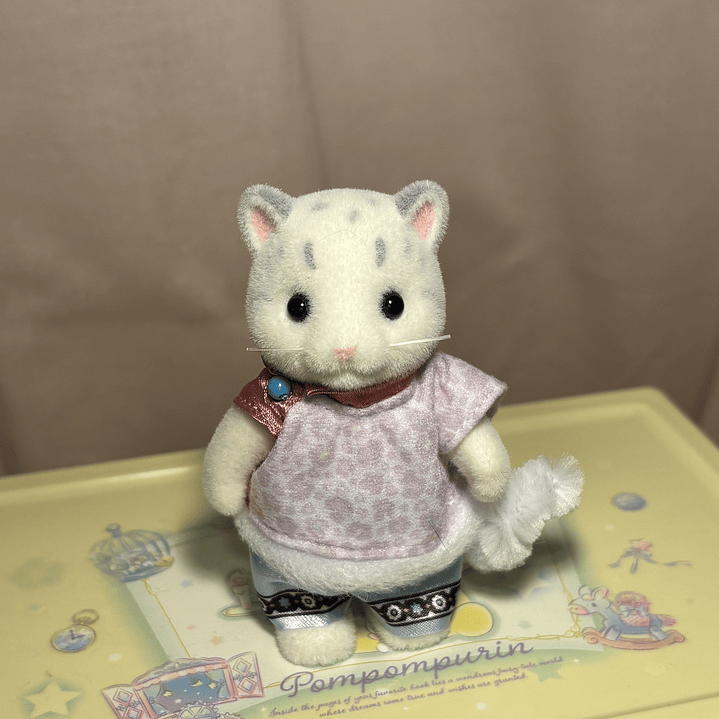 Papa leopardo de las nieves 1