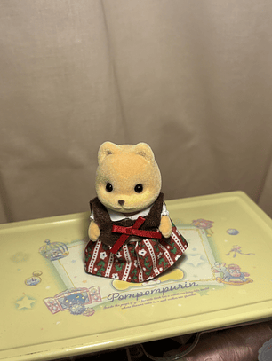 Niña perrito caramelo