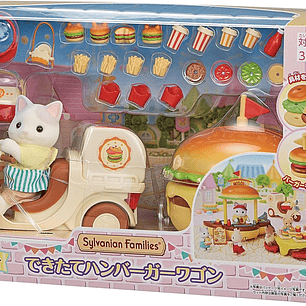 Gatito tienda de hamburguesas