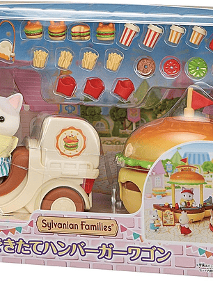 Gatito tienda de hamburguesas