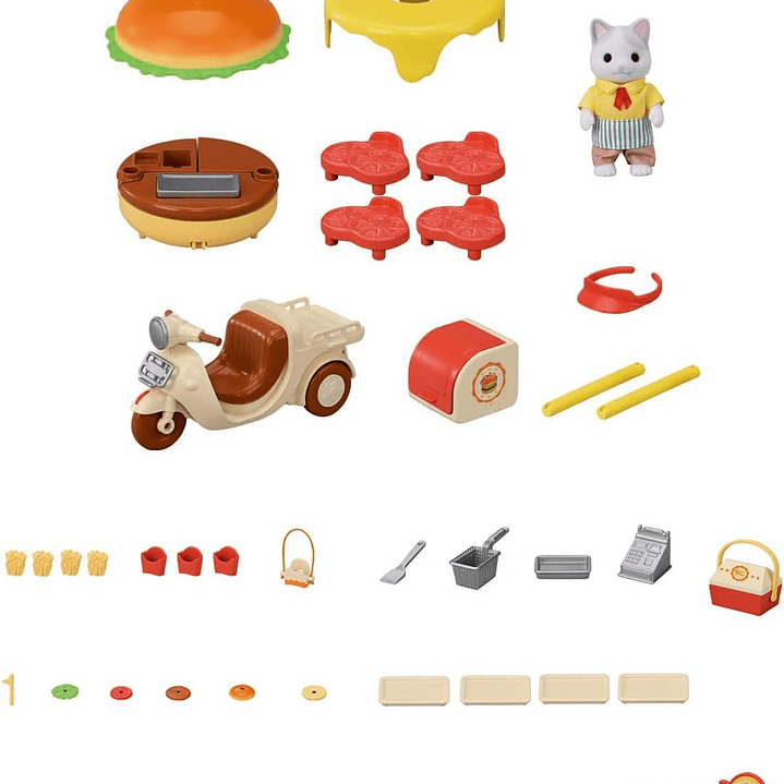 Gatito tienda de hamburguesas 6