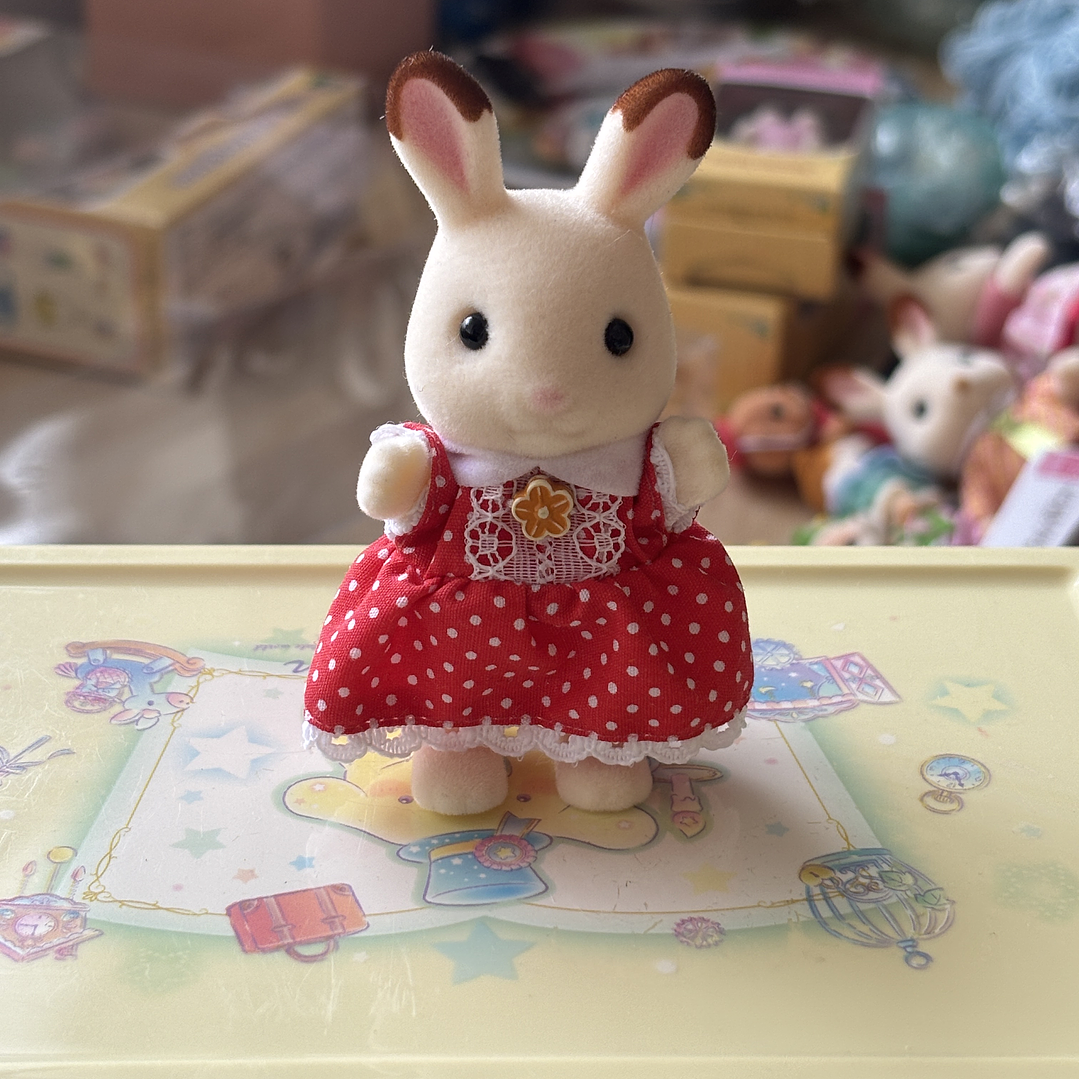 Niña conejo chocolate  1