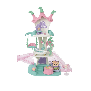 Castillo de hadas de las flores 