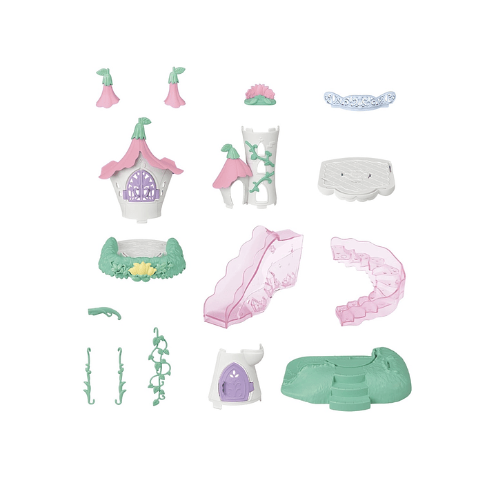 Castillo de hadas de las flores  7