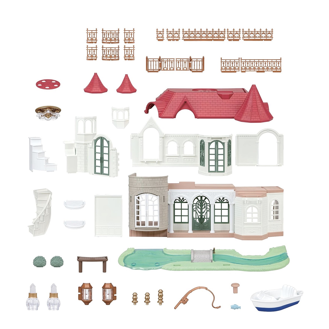 Mansión con lago  4