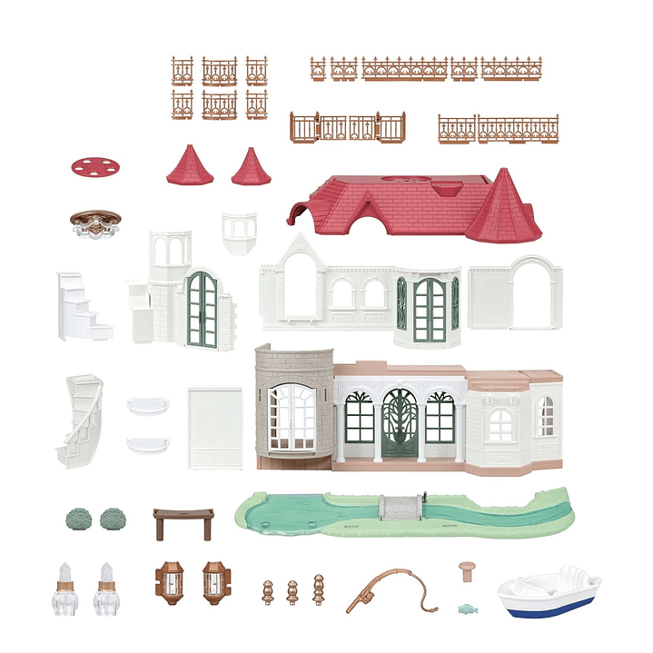 Mansión con lago  4