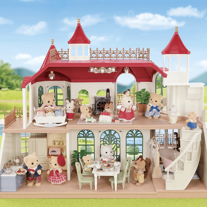 Mansión con lago  5