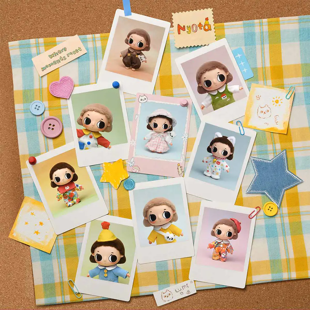 Nyota where moments meet keychain 2